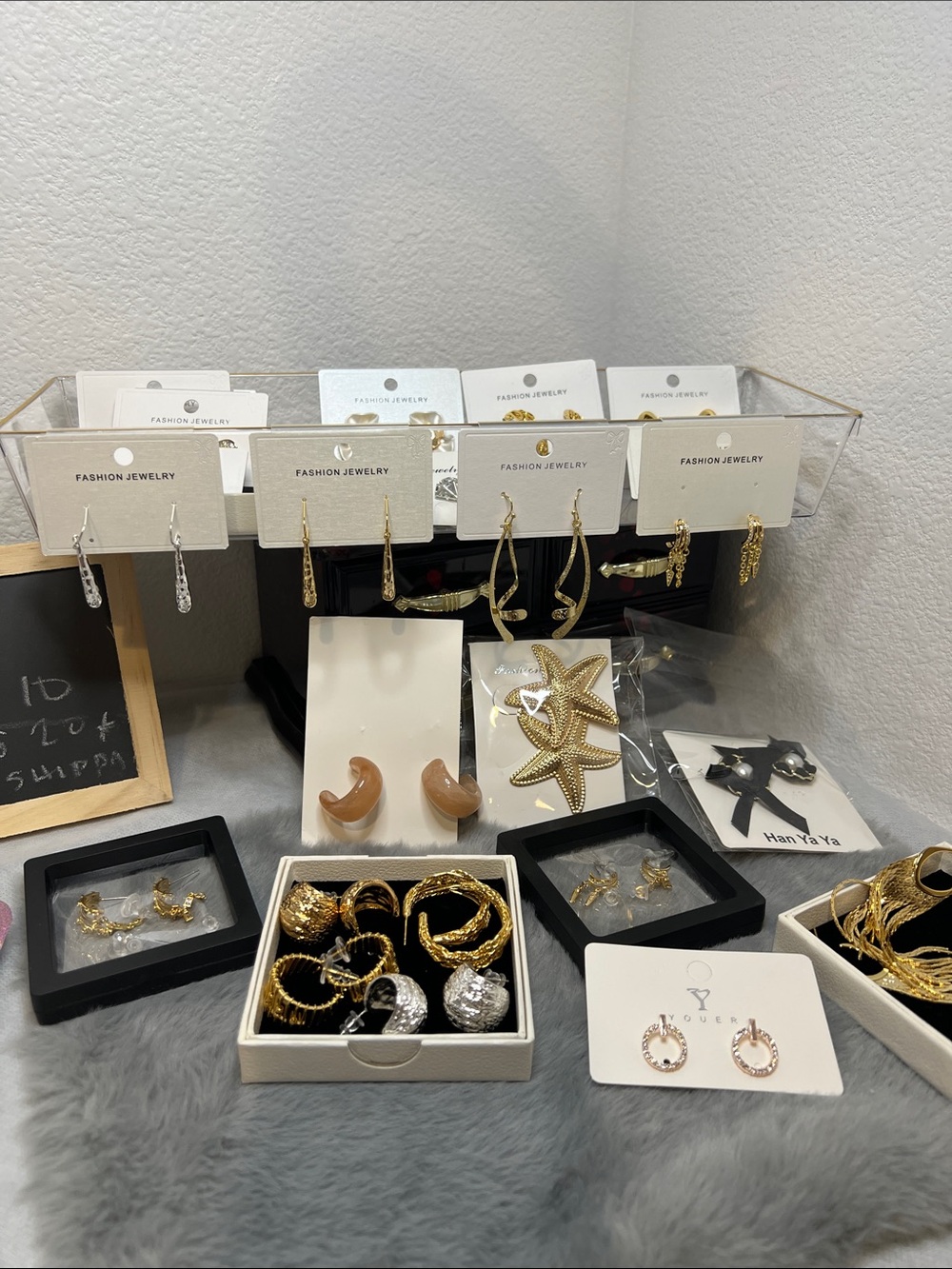 Fashion Jewelry Gold and Silver Mixed